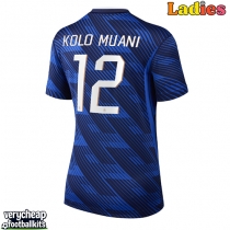 France Randal Kolo Muani #12 Replica Home Shirt Ladies World Cup 2026 Short Sleeve